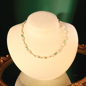 Sky & Meadow - Alei × Iridescent Emerald Necklace