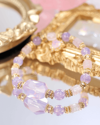 Candy Macaron - Lavender Bracelet