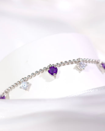 Xmas Exclusive - #12 Amethyst Bracelet - Acrysty Co.