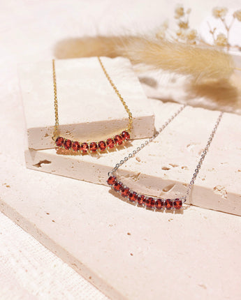 Xmas Exclusive - #5 Garnet Necklace