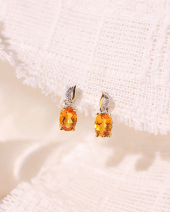 Xmas Exclusive - #7 Citrine Earring