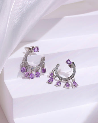 Xmas Exclusive - #9 Amethyst Earring