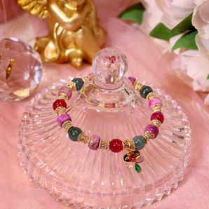 Cupid's Garden - Pink Knock Out Bracelet