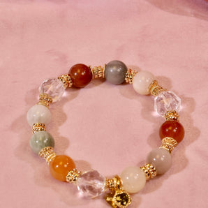 INTENTION GLAM 10MM - Wealth & Growth Bracelet