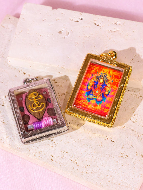 [AE115] Divine Trinity Locket Fortune Edition by Ajarn Sakchai