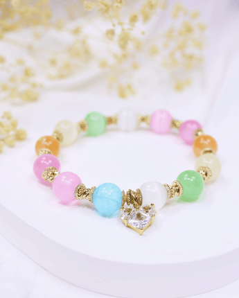[ACD] Rainbow Selenite Bracelet