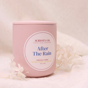 Crystal Intention Candle - After The Rain (200g)