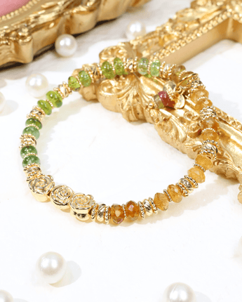 Candy Macaron - Citrus Rose Bracelet