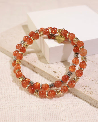 [ACD] Collector's Confetti Sunstone Bracelet
