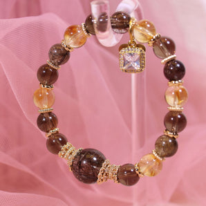 The Royal Elements - Earth Coffee Bracelet