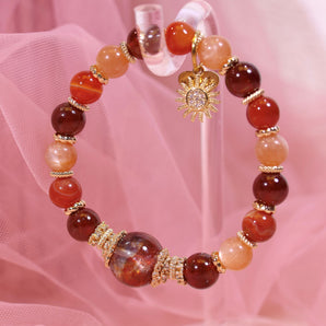 The Royal Elements - Fire Red Bracelet