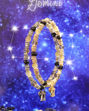 Acrysty Co.-Constellation - Gemini Bracelet-Acrysty Co.