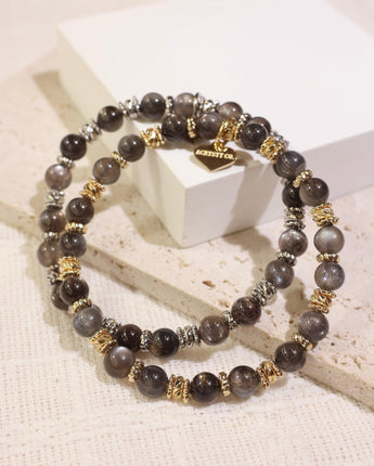 [ACD] Premium Black Gold Skeletal Bracelet