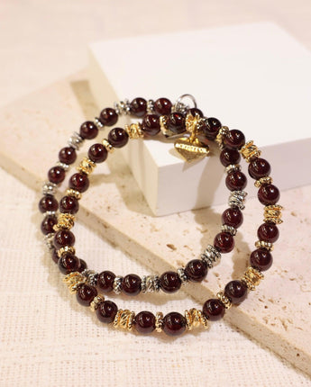 [ACD] Red Garnet Bracelet