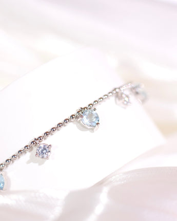 Xmas Exclusive - #12 Aquamarine Bracelet - Acrysty Co.
