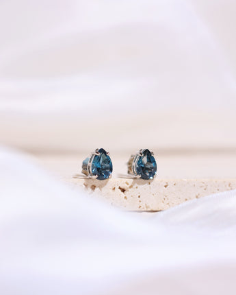 Xmas Exclusive - #2 London Blue Topaz Earring