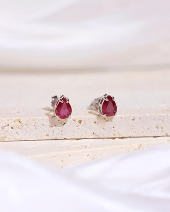 Xmas Exclusive - #2 Ruby Earring - Acrysty Co.