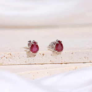 Xmas Exclusive - #2 Ruby Earring - Acrysty Co.