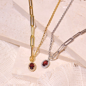 Xmas Exclusive - #4 Garnet Necklace