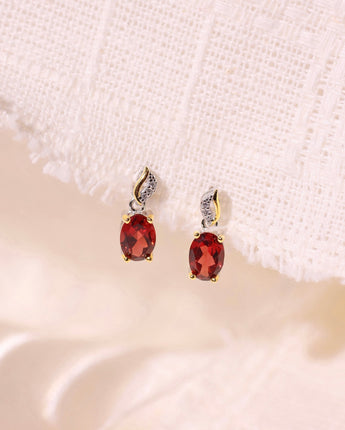 Xmas Exclusive - #7 Garnet Earring