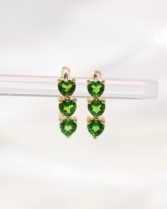 Xmas Exclusive - #8 Diopside Earring - Acrysty Co.