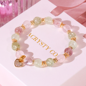 Donut Collection - Strawberry Pistachio Bracelet