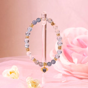 Intention 6mm Lotus of Love - Vidya Lakshmi (Knowledge Lakshmi) Bracelet