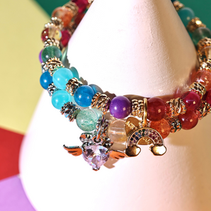 INTENTION 6mm - Vivid Treasures Bracelet