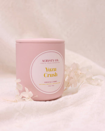Crystal Intention Candle - Yuzu Crush (200g)