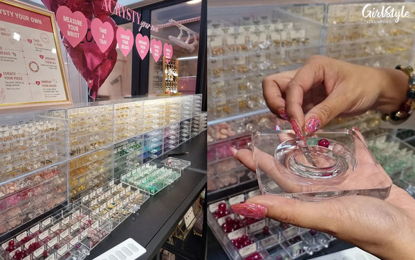 Get together with your gal pals to DIY some gorgeous crystal jewellery